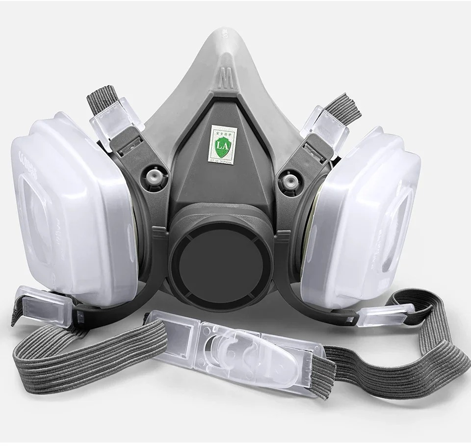 Dust Mask Construction - Maska przeciwpyłowa 6200, półmaska z adapterem