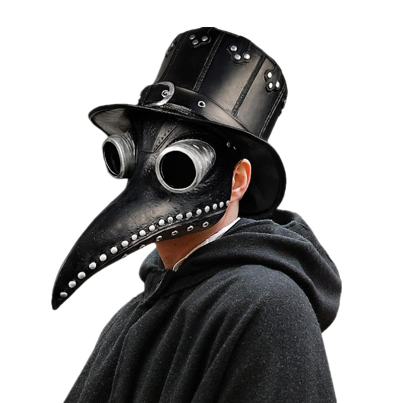 Halloweenowa czarna gumowa mas – Disposable Surgical Mask recenzja i cena