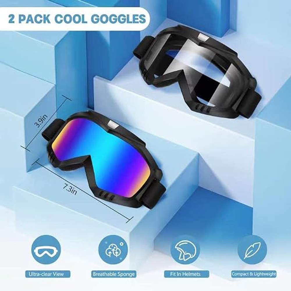 Okulary motocrossowe z powłoką – Anti Pollution Mask recenzja i cena