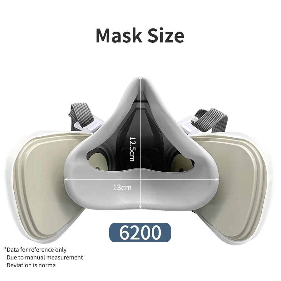 Maska przeciwpyłowa 6200, półm – Dust Mask Construction recenzja i cena
