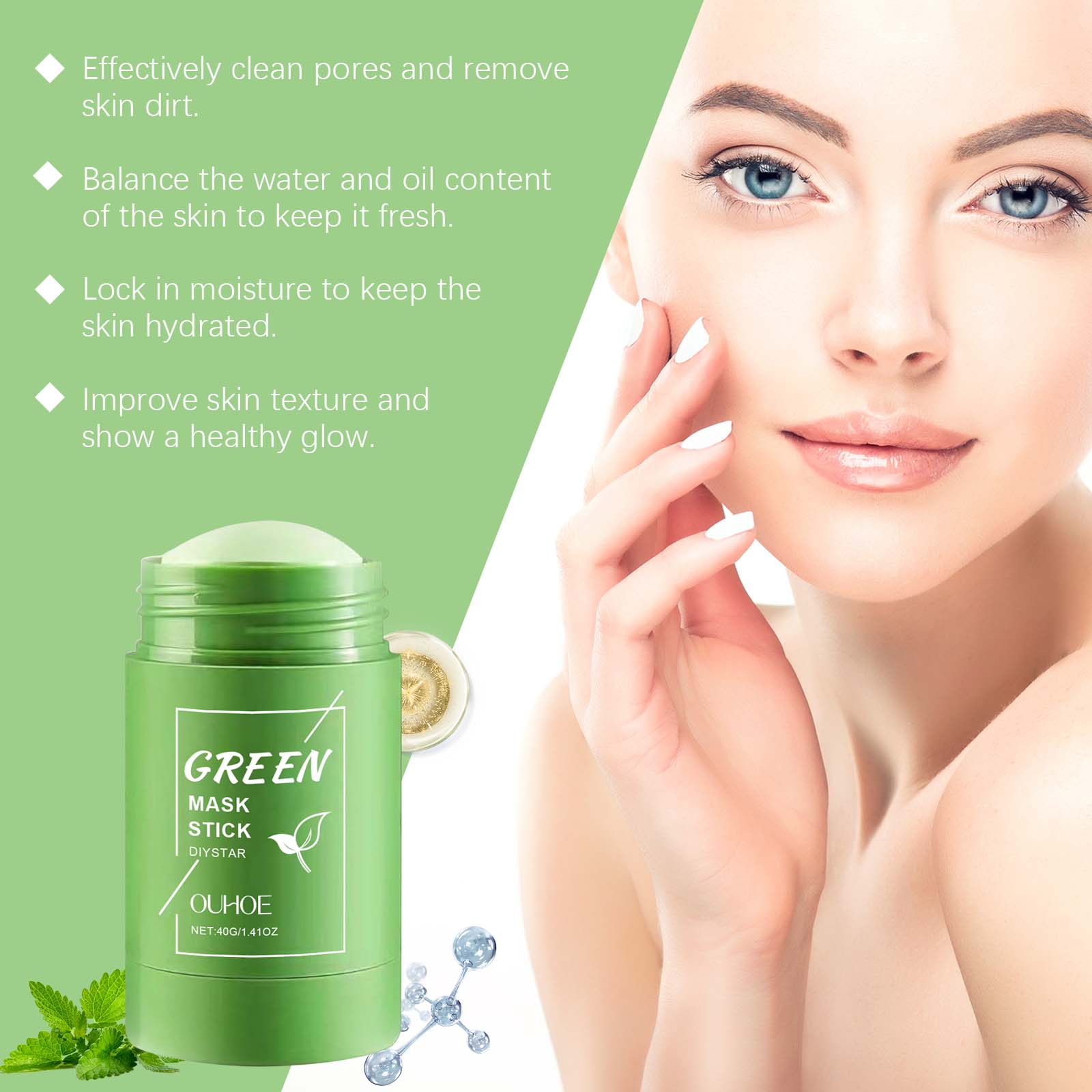 1~5 SZT. Sztyft z zieloną herb – Dust Mask Construction recenzja i cena