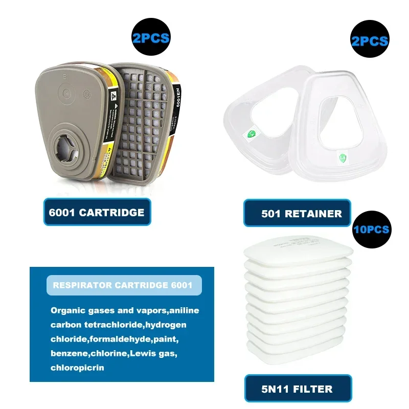 6001 6006 wkład maski oddechow – Dust Mask Construction recenzja i cena