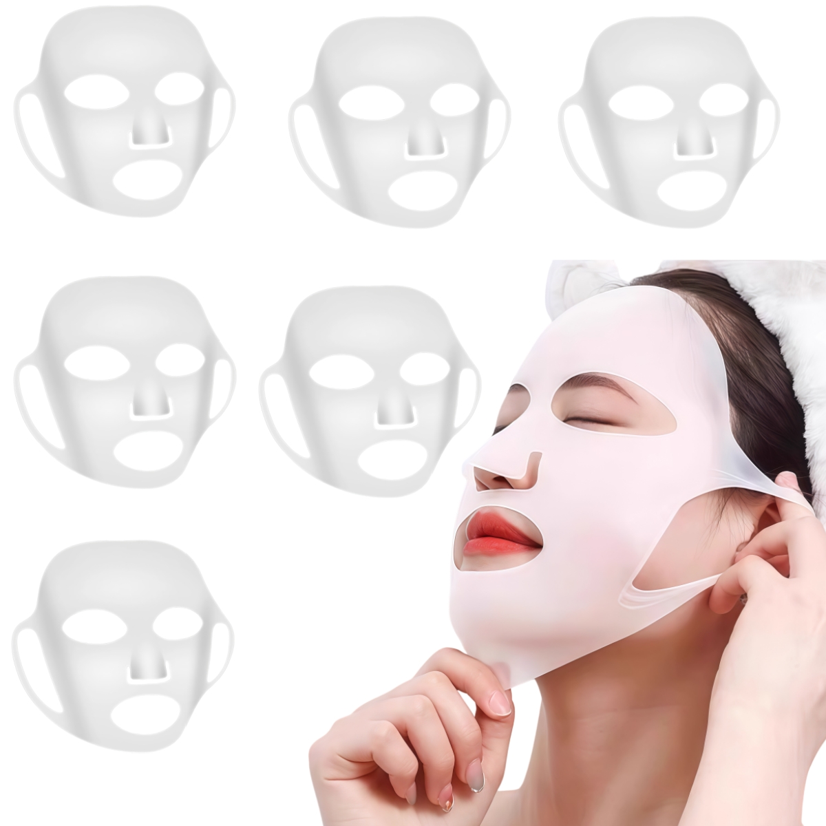 1 szt. silikonowa osłonka na m – Silicone Mask Bracket recenzja i cena